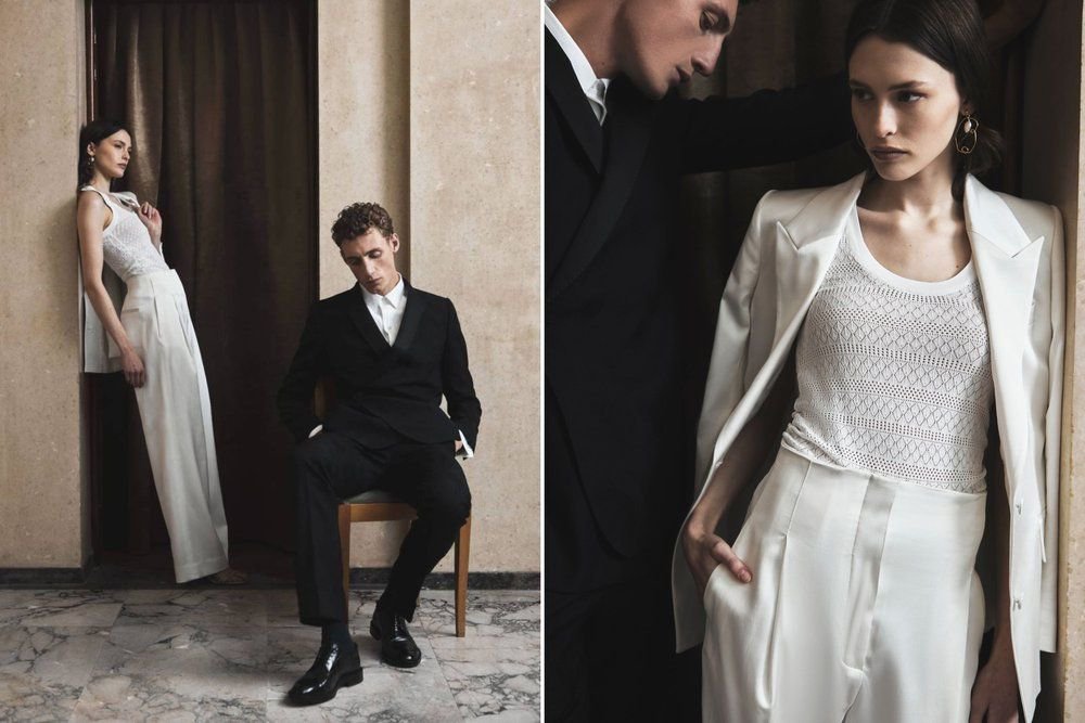 Costumes de mariage sur mesure pour femmes chez Café Costume