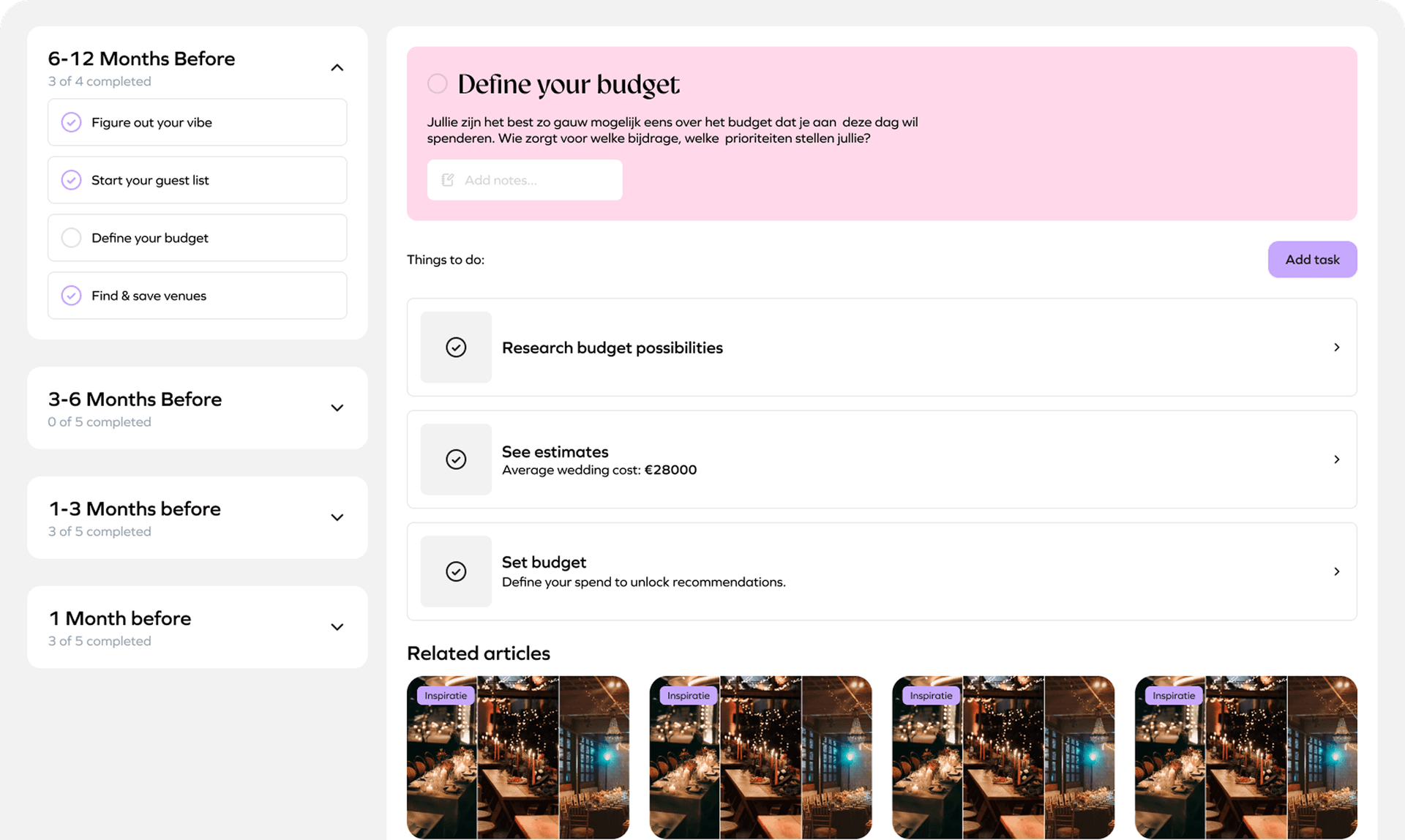 Een handige checklist voor je huwelijk