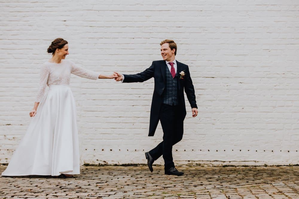 Het onvergetelijke winterhuwelijk van Delphine & Jean-Baptiste