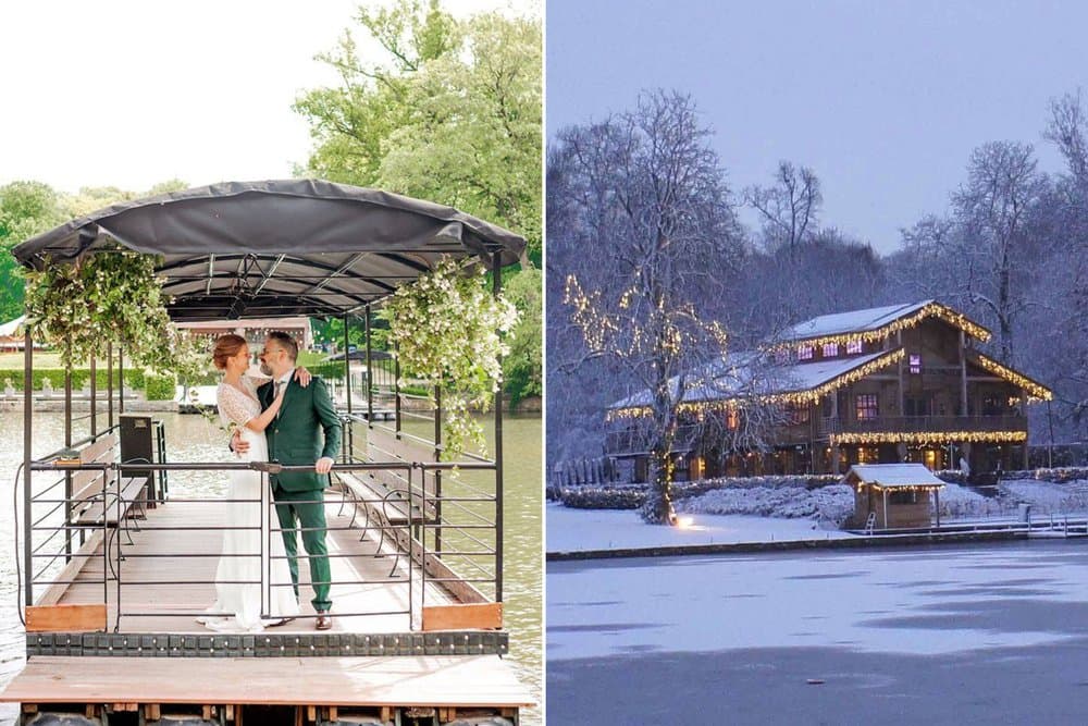 ​Zomerbruiloft aan het water of winterse cocooning: 4 seizoenen bij Chalet Robinson