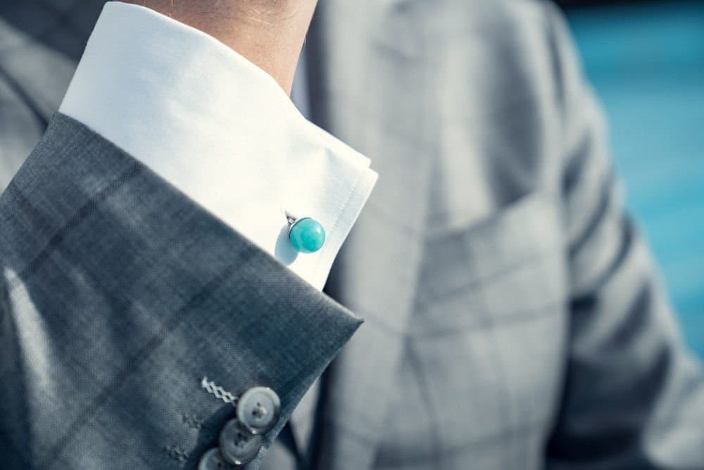 Personalised cufflinks for your groom
