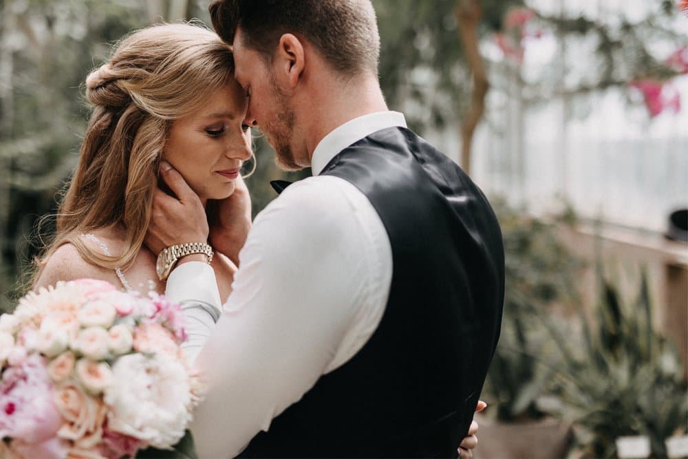 Het pastelhuwelijk van Hannelore & Karsten