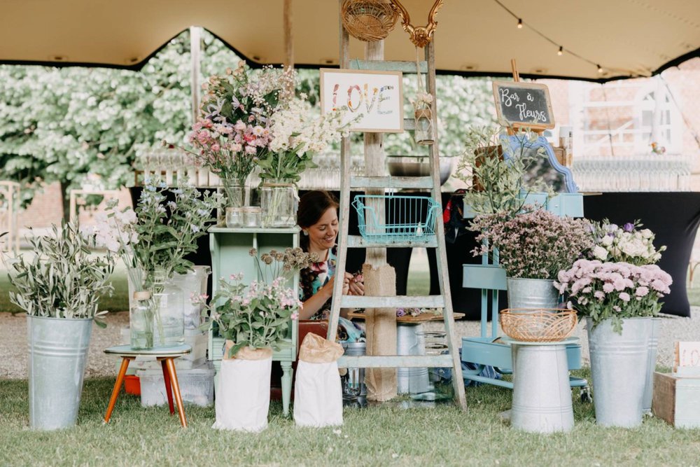 Dompel je huwelijk onder in bloemen met Confiture Aux Myrtilles