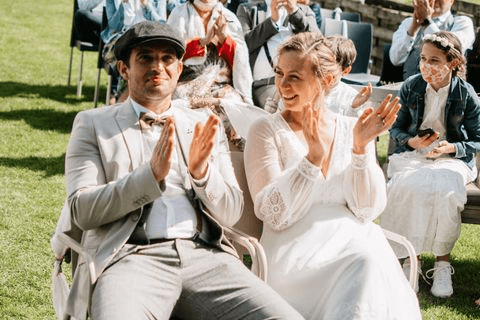 Het Bohemian Chique huwelijk van Melissa & Tom in corona tijden