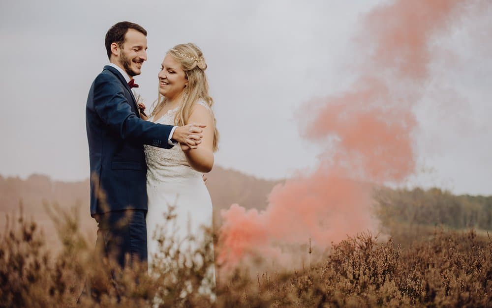 Stefanie & Thomas’ coronahuwelijk met Spaanse toets