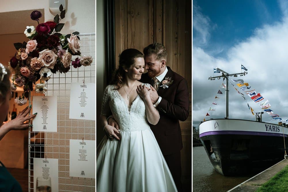 Amber & Aramis’ warme winterbruiloft in Corsendonk Hooge Heyde