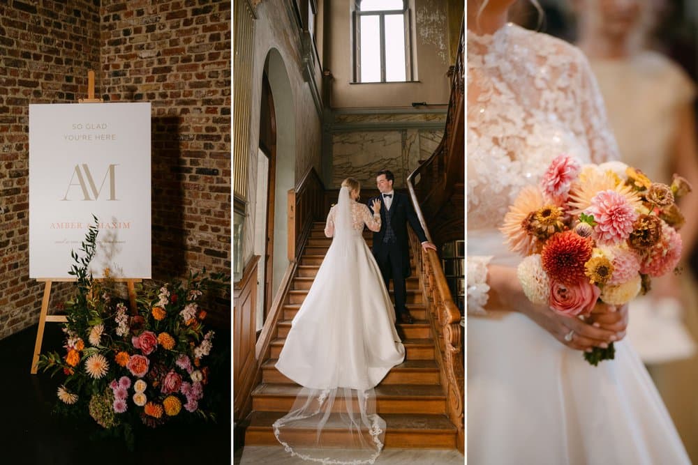 Meerdaags trouwfeest met een gouden randje: Amber & Maxim in ‘t Convent 2.0