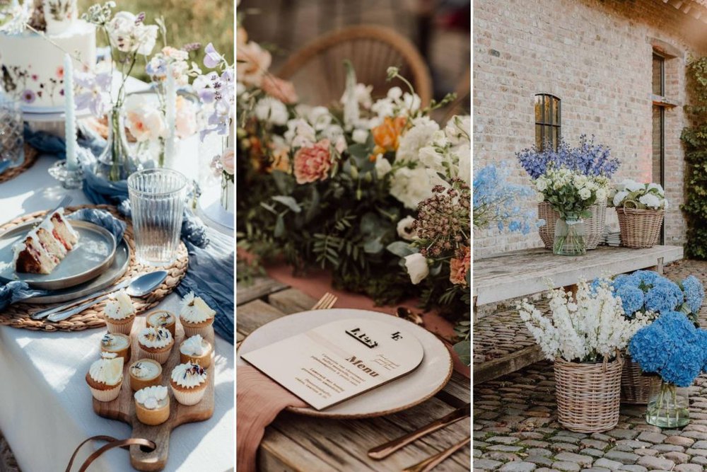 Your floral decoration, a rainbow of possibilities!