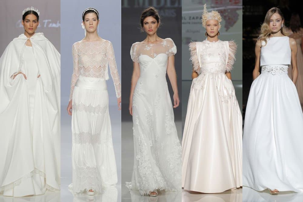 Bruidsmode trends 2018