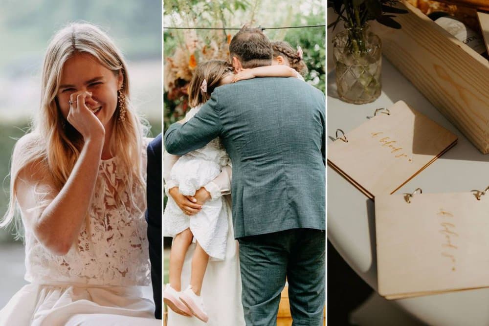 Rehearsing the wedding ceremony? That's why!