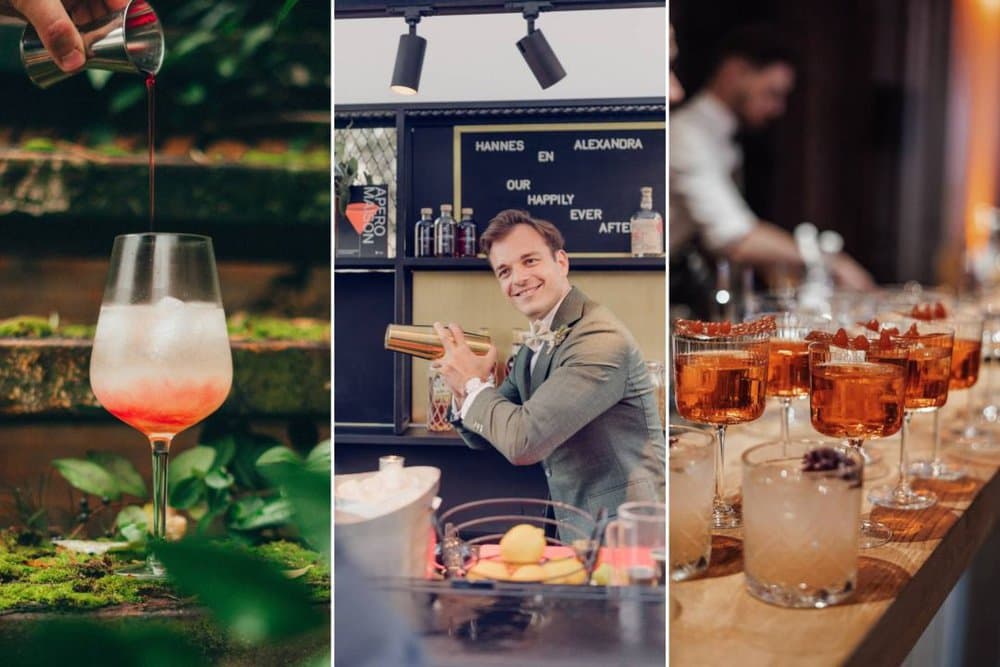 Un shaker à cocktail à votre mariage? Faites-le!