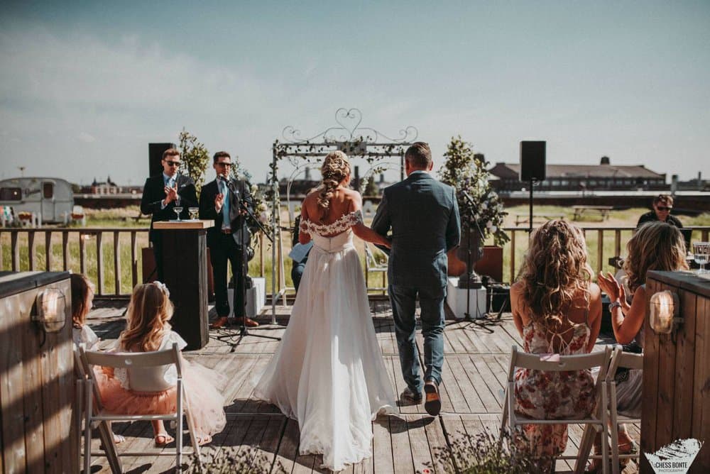 Idyllisch trouwen met zicht op de Gentse skyline? Dat doe je in Gaston!