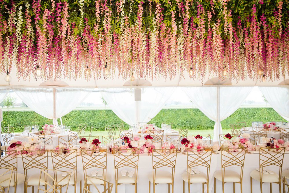 Trend: Bloemen als backdrop? Super hot!