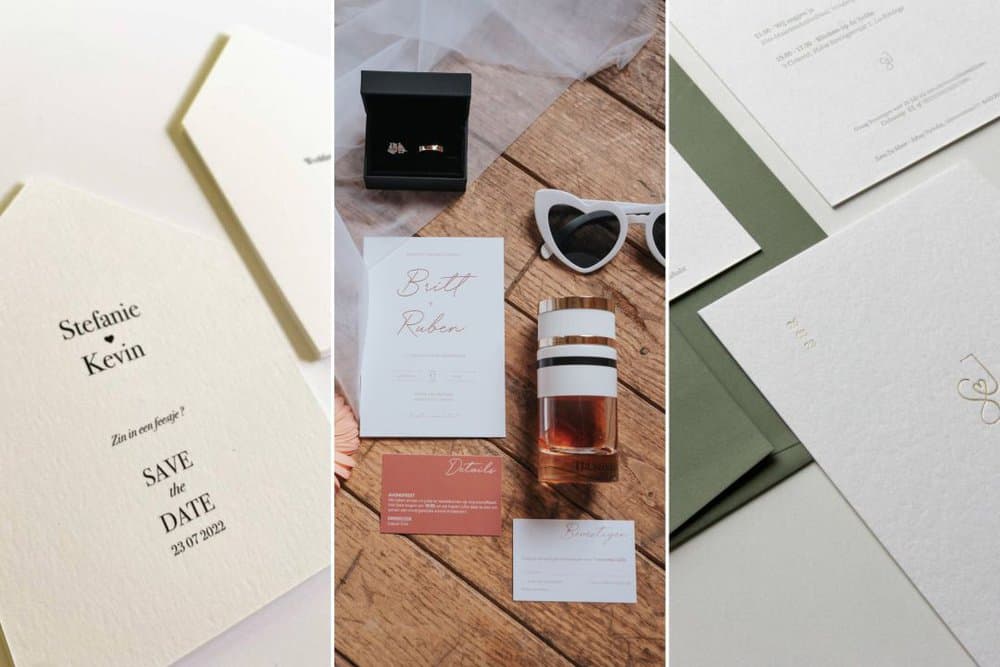 Eco-Elegant: sustainable wedding invitations