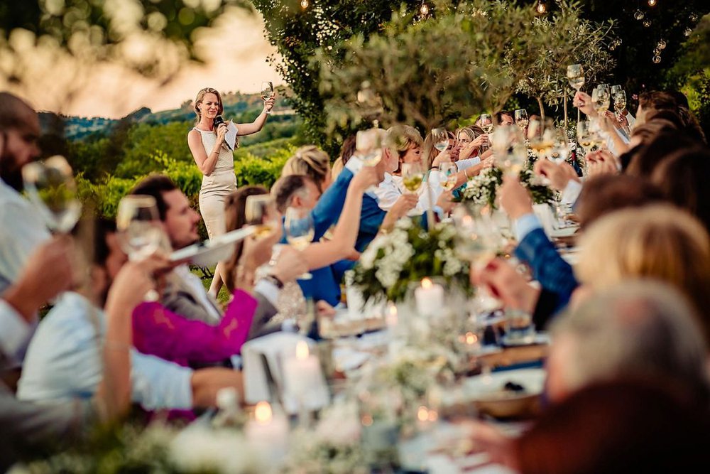 Discours de mariage, to say or not to say?