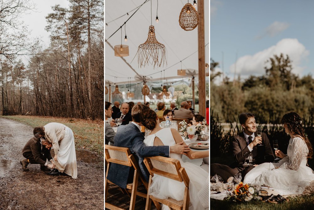 Rendez votre journée de mariage et vos photos 100 % à votre image avec les 5 langages de l'amour, selon Anneleen Jegers
