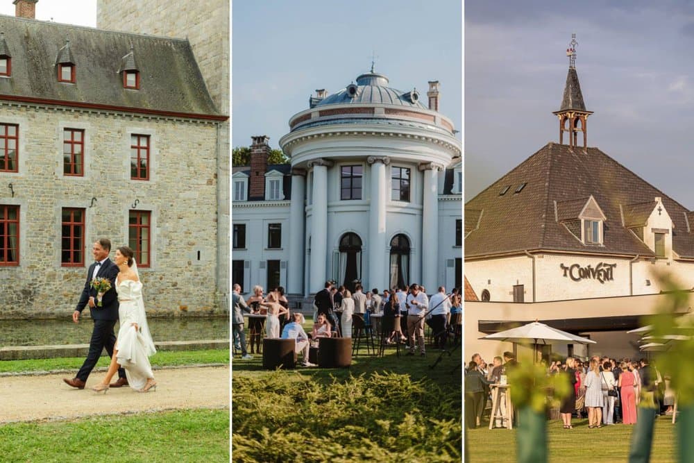 Feesten in openlucht: de mooiste feestzalen voor een zomers huwelijk