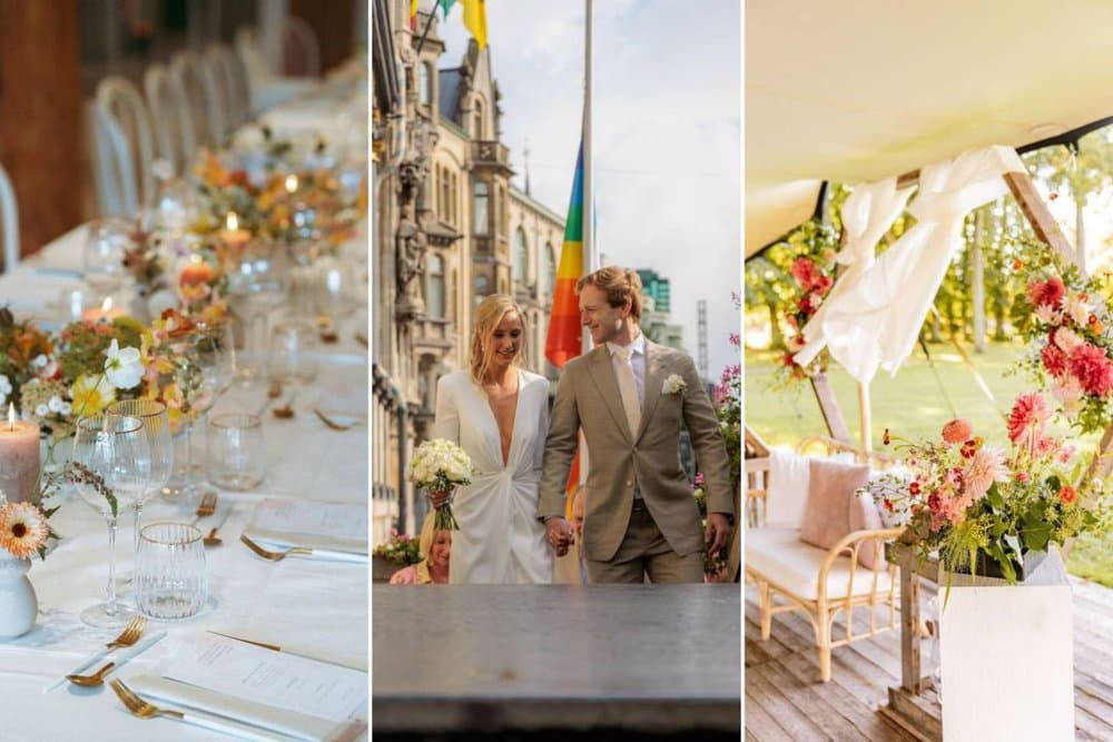 Getting married in spring? Fresh and colourful!