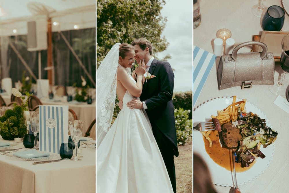 Maxine & Thomas: een prachtig boshuwelijk in Parijse stijl