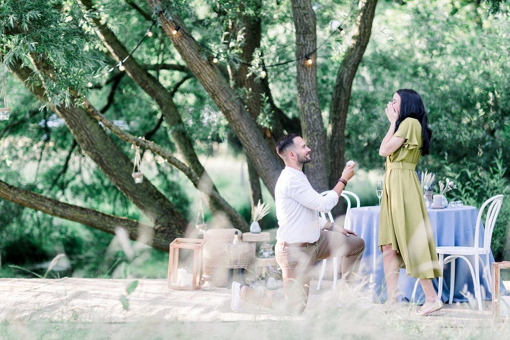 A marriage proposal that best suits you