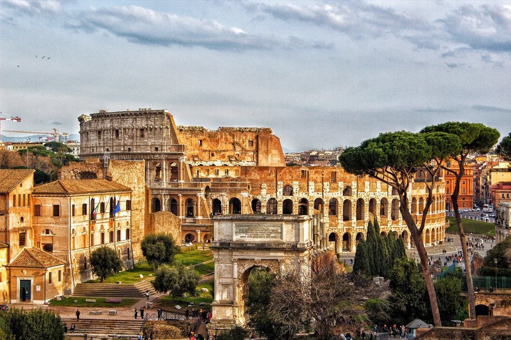 Le romantisme à son apogée: une demande en mariage à Rome