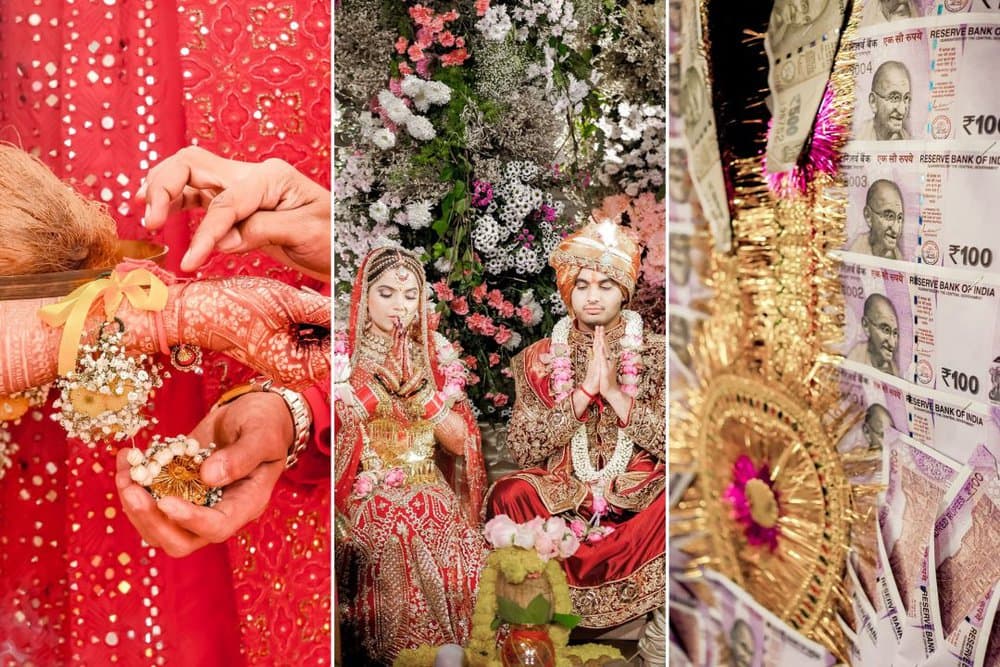 10 traditions de mariage indiennes répertoriées