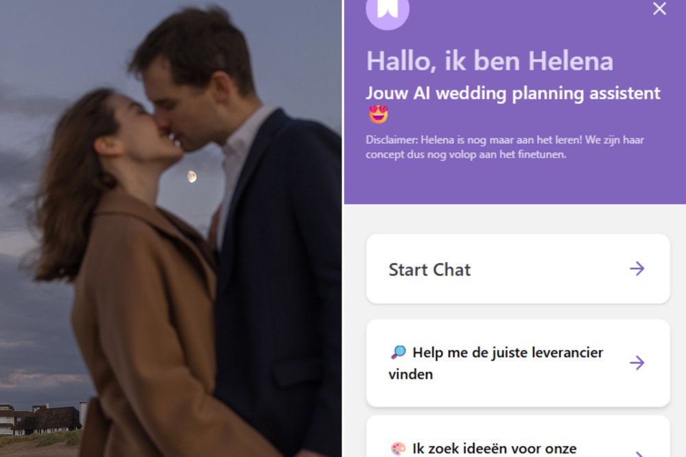 Ontmoet Helena: onze AI Wedding Planning Assistent die jouw feest helpt plannen!