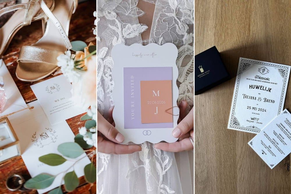 De uitnodiging voor je huwelijk in 7 stappen!