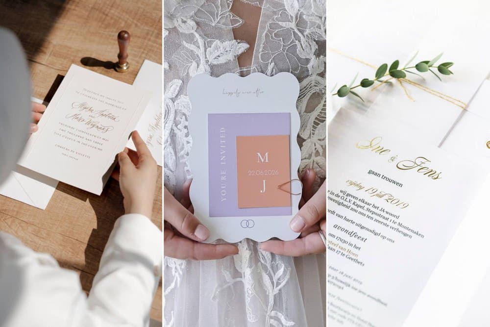 6 gouden etiquetteregels voor je trouwuitnodigingen