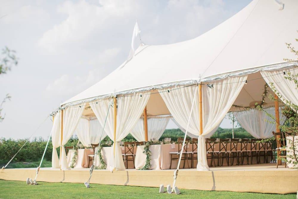 Five great locations for your wedding marquee!