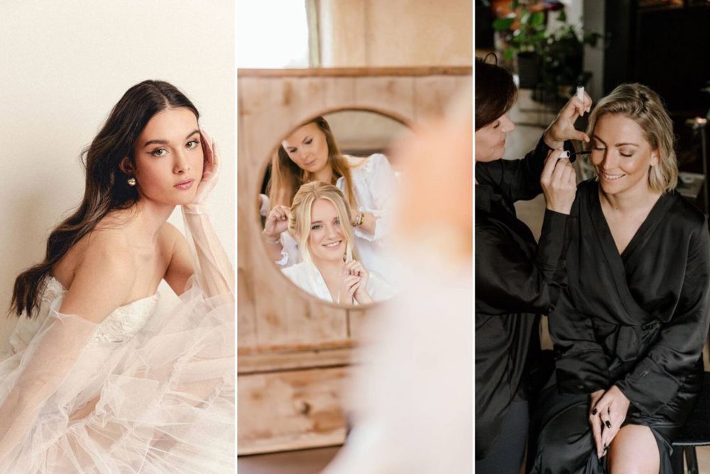 Maquillage d'essai pour la mariée ? Allez-y !
