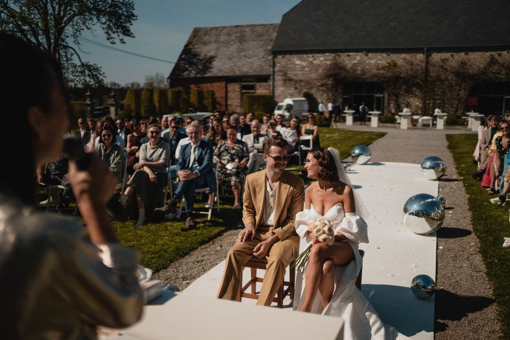 Le mariage musical de Manou et Domien sur le thème disco (avec silent disco !)