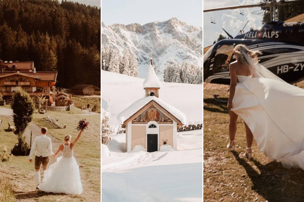 Un mariage traditionnel ou une fugue amoureuse à la montagne ? Voici comment Move Any Mountain réalise vos rêves
