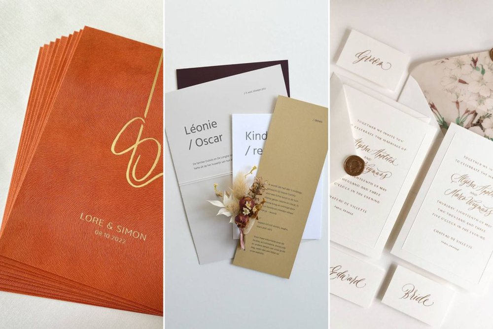 Ces huit éléments ne doivent pas manquer dans votre invitation de mariage