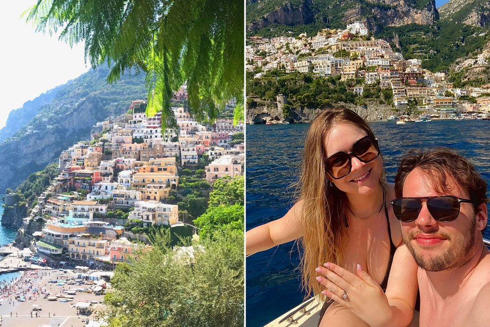 Scarlett en Philippe’s verloving in Amalfi