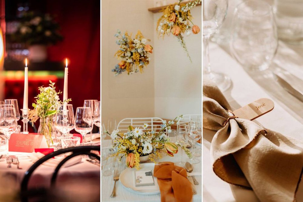 La plus belle décoration de table pour votre mariage !