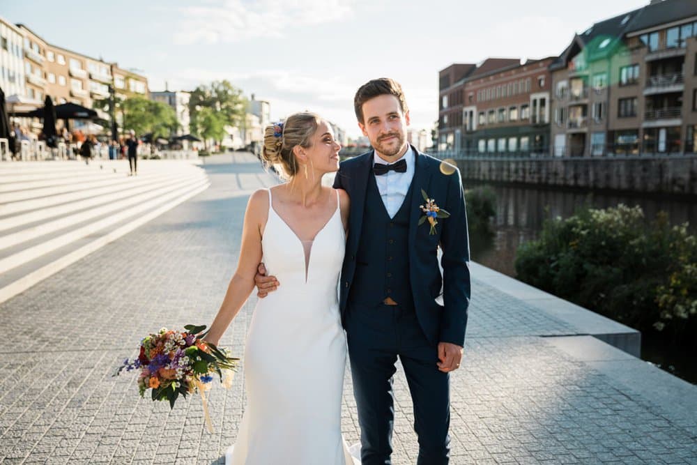 Fotoreportage: Marlou & Tim’s intieme huwelijk