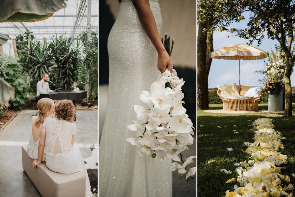 13 thema's voor decoratie op jouw bruiloft