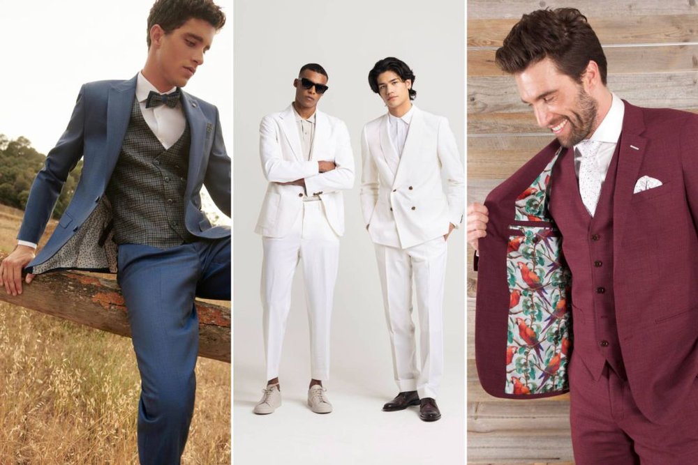 Voici les tendances de 2025 en matière de costumes de mariage!