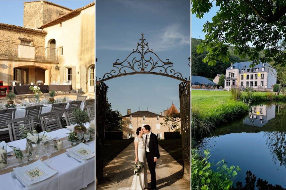 Se marier en France : les plus belles salles de mariage du sud de la France aux Ardennes françaises