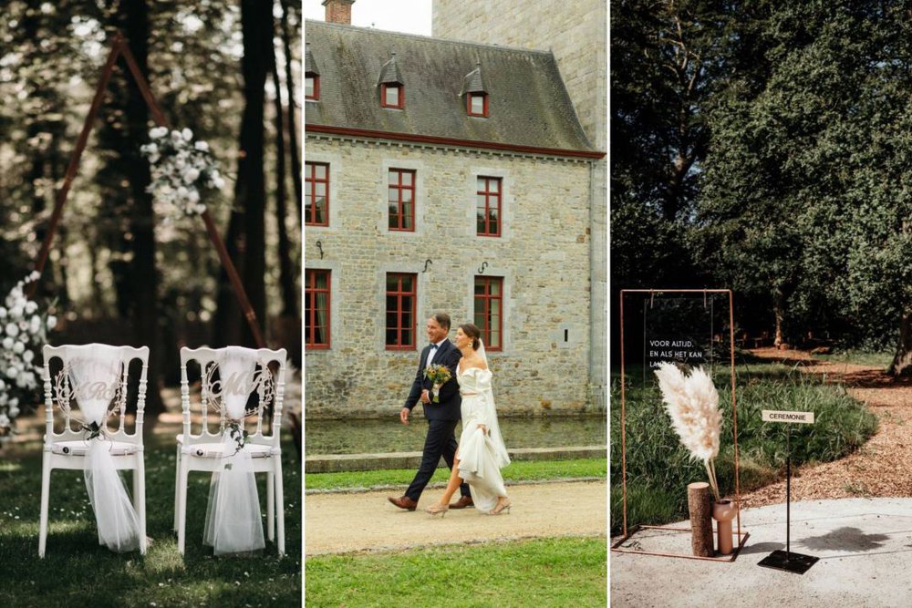 Getting married in green: discover the nicest party rooms with large gardens
