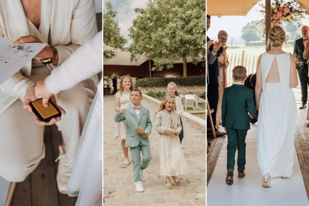 Getting married with your children present?