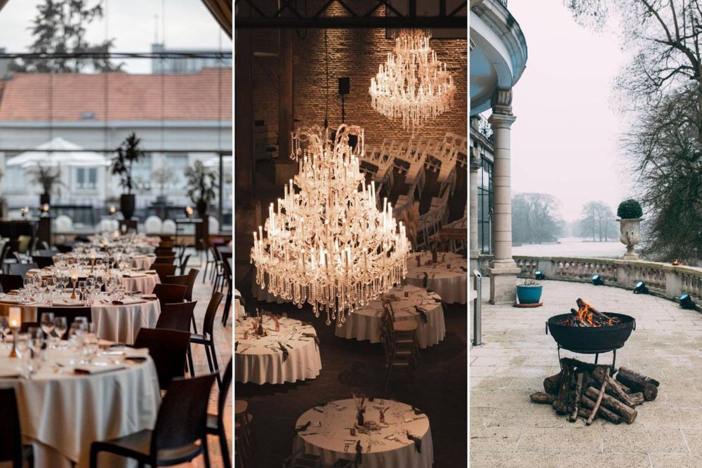 6x inspiration pour votre mariage d'hiver en Belgique : de rooftop New York style aux vibrations d'un chalet