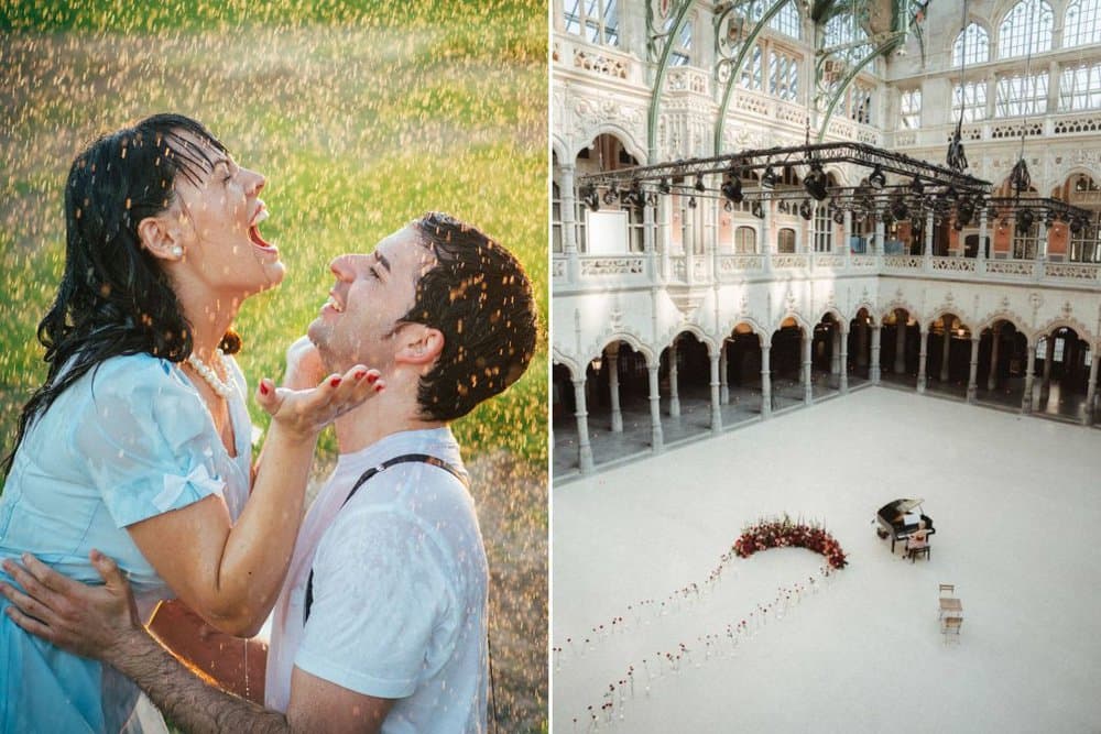 Capturing your engagement on film