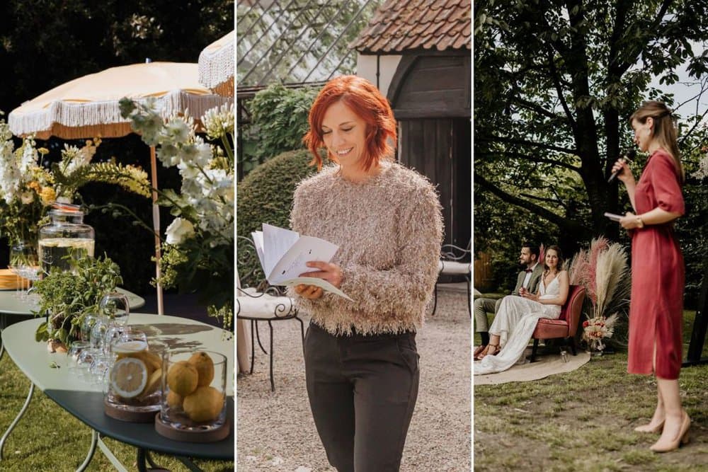 The difference between a wedding planner, master of ceremonies and ceremony speaker