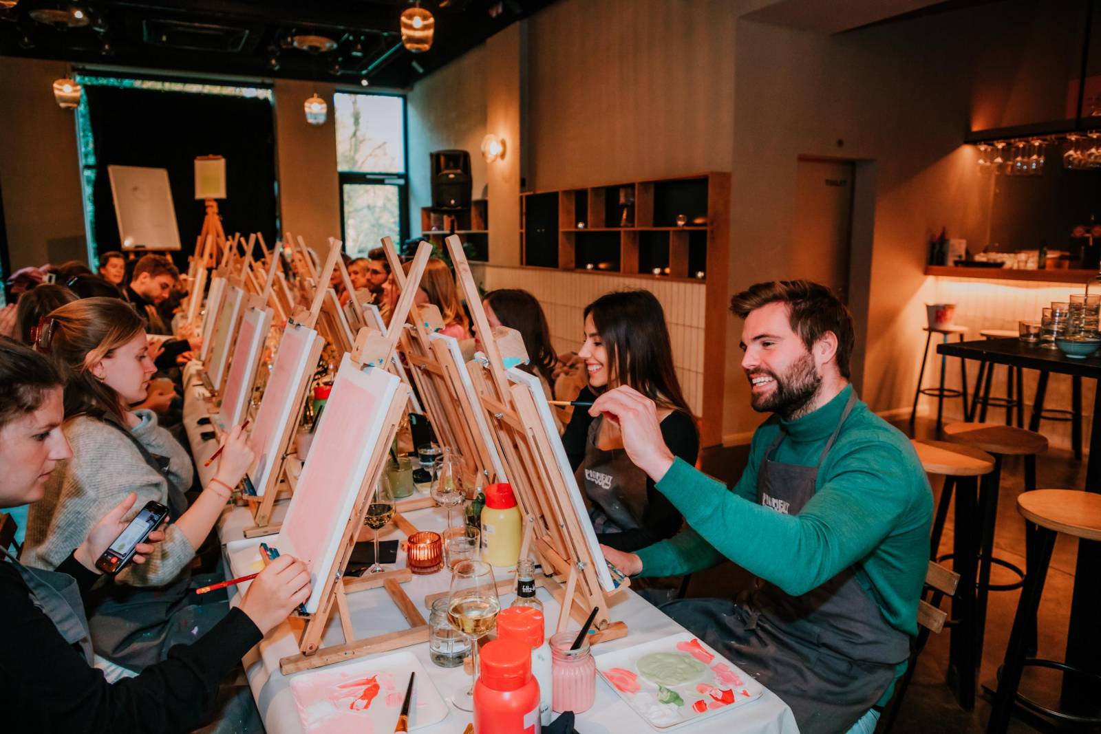 Paint & Sip - Sissels Photography - Vrijgezellen - House of Weddings (7)