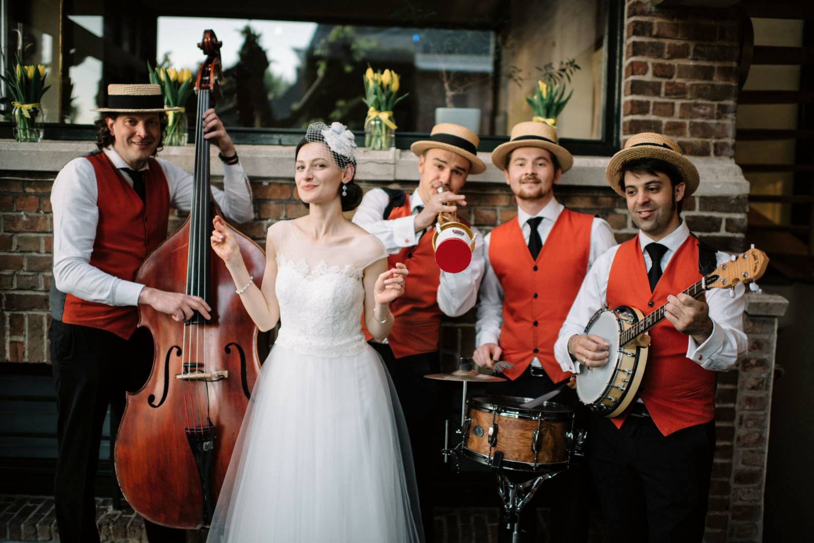 The Almost Swinging Jazz Band - Live Muziek - House of Weddings - Eigen foto (4)