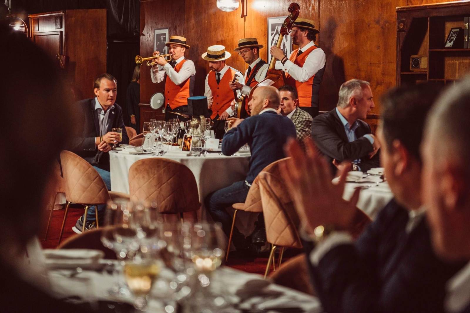 The Almost Swinging Jazz Band - Live Muziek - House of Weddings - Mathieu Damiens