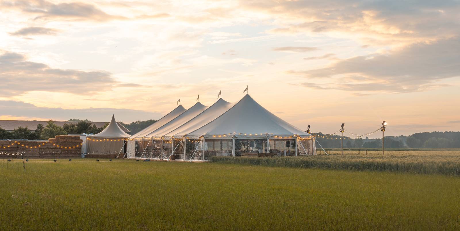 WDM Events - Verhuur tenten - Feesttent - Tent huwelijk - House of Weddings - 5