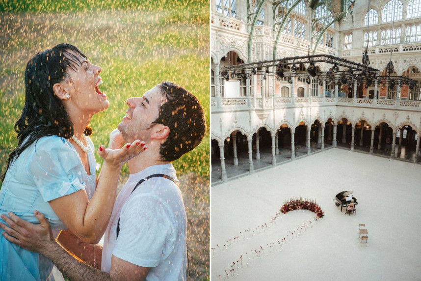 verloving op beeld vastleggen